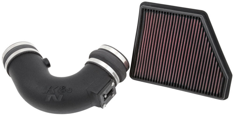 K&N FIPK 10-14 Chevy Camaro V8 6.2L Performance Intake Kit-thumbmail-2