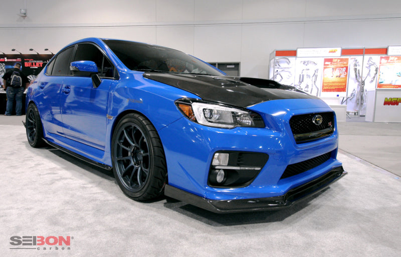 Seibon 2015+ Subaru STI/WRX MB3-Style Carbon Fiber Front Lip-thumbmail-5