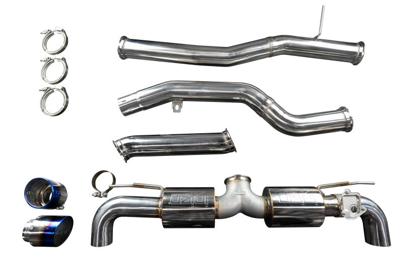Injen 20-21 Toyota Supra 3.0L Turbo 6cyl SS Cat-Back Exhaust w/ Burnt Tips-thumbmail-7