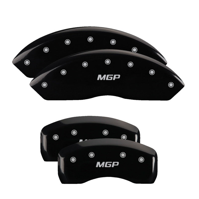MGP 4 Caliper Covers Engraved Front & Rear MGP Black finish silver ch-thumbmail-3