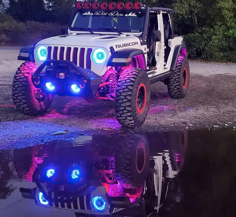 Oracle Bluetooth + RF Underbody Rock Light Kit - 8 PCS - ColorSHIFT-thumbmail-70