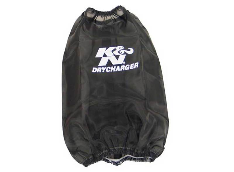 K&N Drycharger Round Tapered Air Filter Wrap 6.5in Base ID/4.5in Top ID/7in H - Black-thumbmail-2