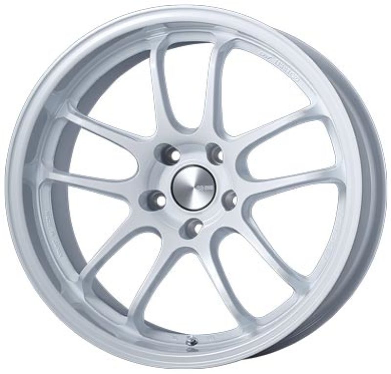 Enkei PF01EVO 18x9 45mm Offset 5x114.3 75mm Bore Pearl White Wheel Special Order / No Cancel-thumbmail-1