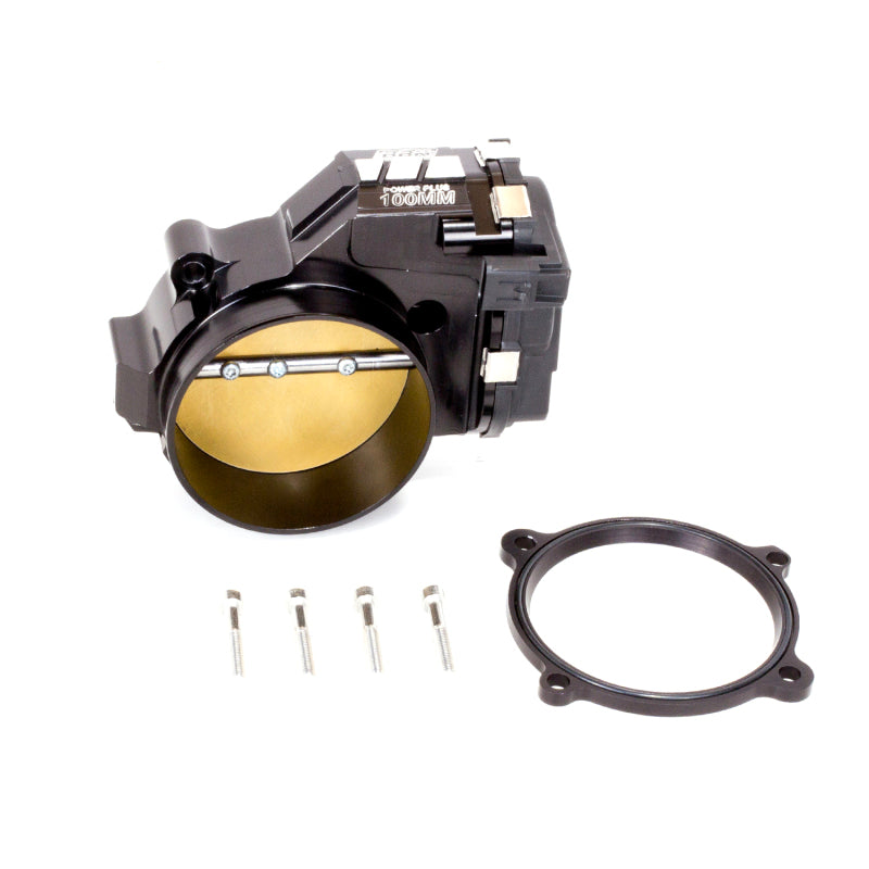 BBK 15-20 Dodge Hellcat 6.2L 100mm Black Billet Series Throttle Body-thumbmail-2