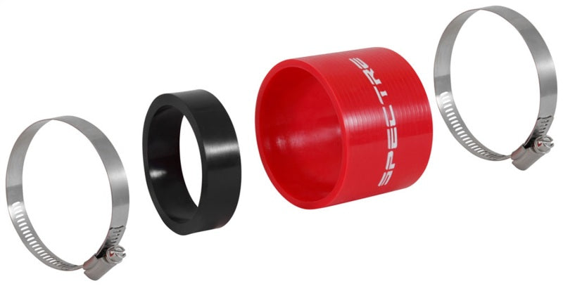 Spectre Coupler 3in. (PVC) w/Insert - Red-thumbmail-8
