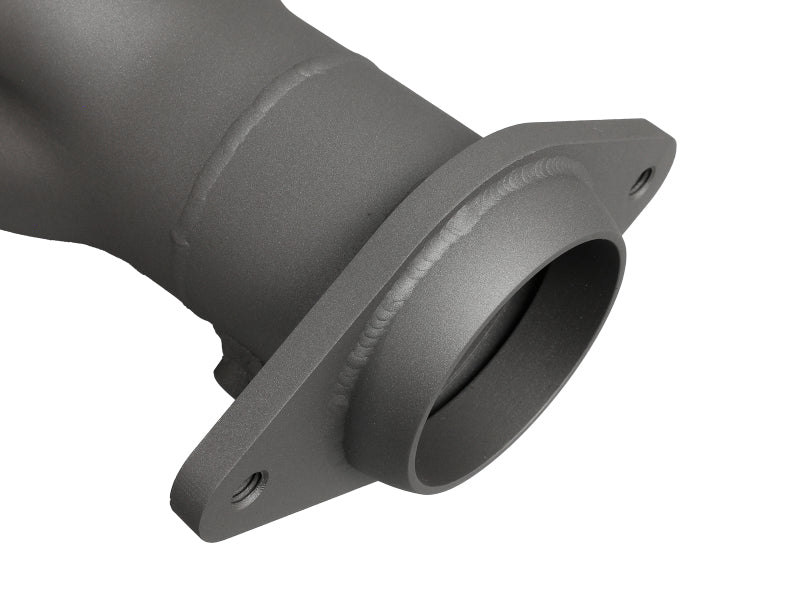 aFe Twisted Steel 304SS Short Header 15-22  Dodge Challenger SC V8-6.2L / 6.4L HEMI Titanium Coating-thumbmail-3