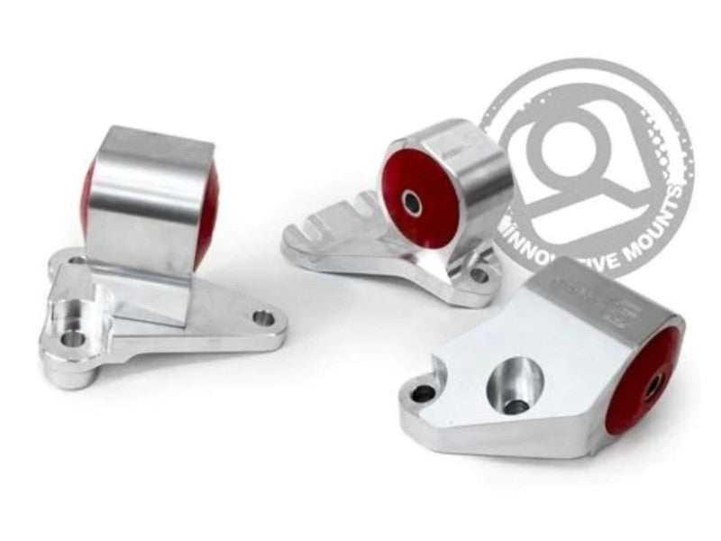 Innovative 92-93 Integra (Non GSR) B-Series Silver Aluminum Mounts 85A Bushings-thumbmail-1