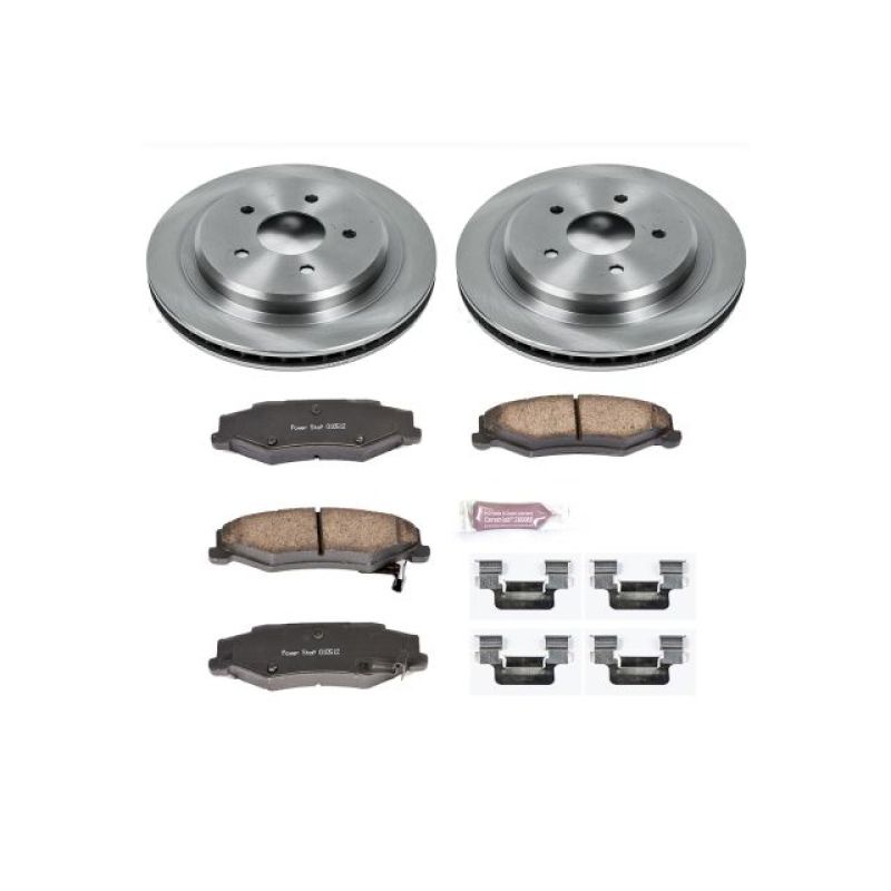 Power Stop 04-09 Cadillac XLR Rear Autospecialty Brake Kit-thumbmail-1