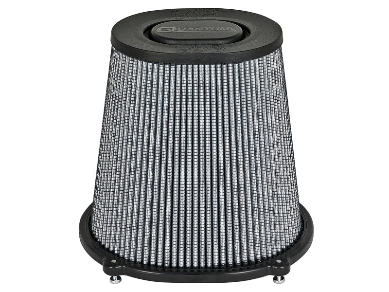 aFe Quantum Pro DRY S Air Filter Flat Top - 5in Flange x 9in Height-thumbmail-6