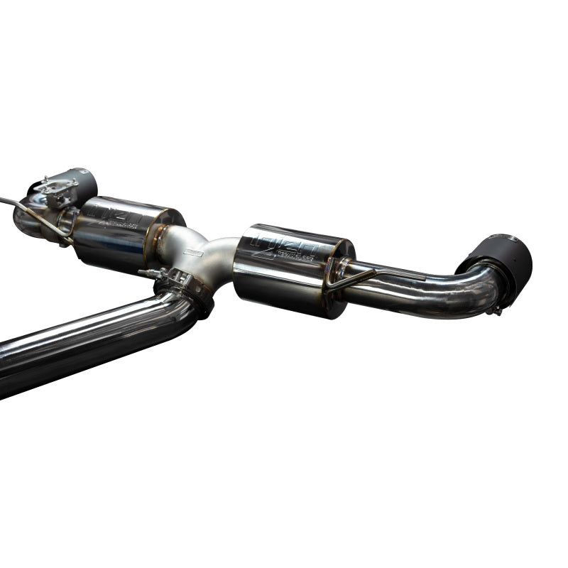 Injen 20-21 Toyota Supra 3.0L Turbo 6cyl SS Cat-Back Exhaust w/ Carbon Fiber Tips-thumbmail-6