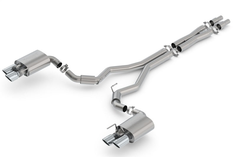 Borla 2018 Ford Mustang GT 5.0L AT/MT 3in S-Type Catback Exhaust w/ Valves-thumbmail-2