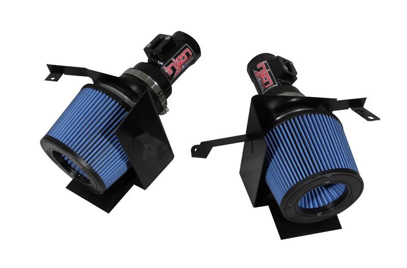 Injen 07-08 350Z 3.5L V6  Air Fusion and Air Horns Black Short Ram Intake-thumbmail-9