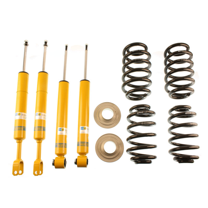 Bilstein B12 2003 Audi A4 Quattro Base Front and Rear Complete Suspension Kit-thumbmail-2