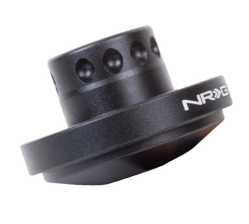 NRG Short Spline Adapter - Polaris RZR / Ranger (Secures w/OEM Lock Nut / Fits Quick Lock) - Black-thumbmail-8