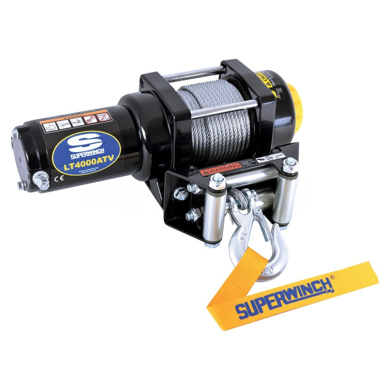 Superwinch 4000 LBS 12V DC 3/16in x 50ft Steel Rope LT4000 Winch-thumbmail-12