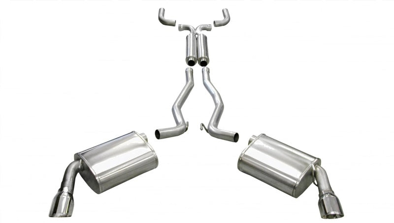 Corsa 10-14 Chevrolet Camaro Convertible RS 3.6L V6 Polished Sport Cat-Back + XO Exhaust-thumbmail-2
