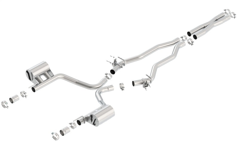 Borla 2015 Dodge Challenger SRT/392 Hemi 6.4L V8 ATAK Catback Exhaust w/ Valves Factory Bezel-thumbmail-2