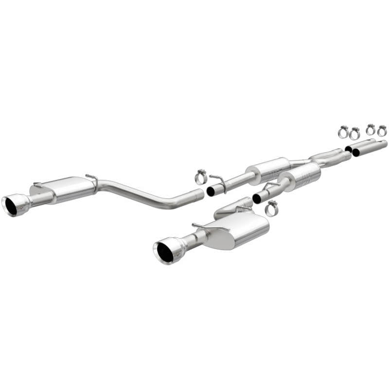 MagnaFlow 19-20 Dodge Charger GT 3.6L V6 Dual Exit Polished Tip Street Series Cat-Back Exhaust-thumbmail-1