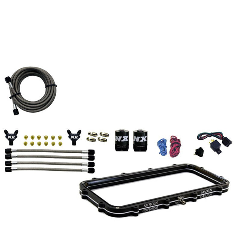 Nitrous Express Holley High Ram Plenum Nitrous Plate Kit w/o Bottle-thumbmail-2