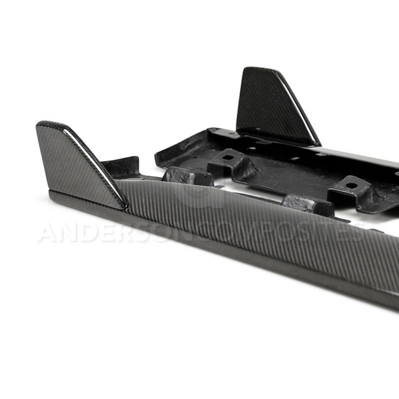 Anderson Composites 2015-2017 Ford Mustang GT350 Style Rocker Panel Splitter-thumbmail-7