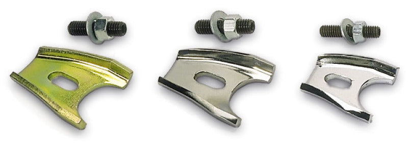 Moroso Chevrolet V8/90 Degree V6 Distributor Hold Down Clamp - Clear Zinc Steel-thumbmail-1