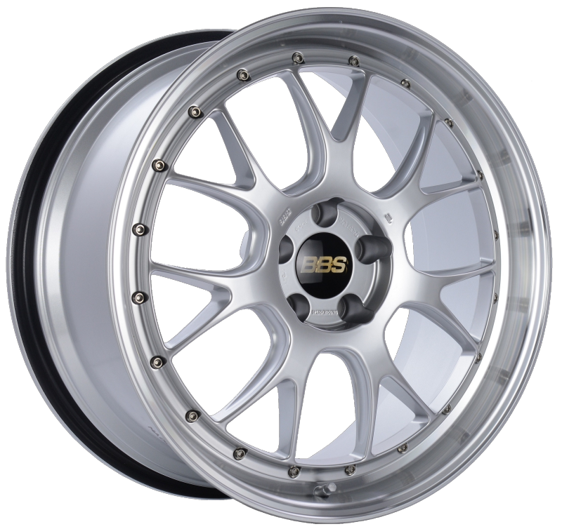 BBS LM-R 20x9.5 5x114.3 ET40 CB66 Diamond Silver Center Diamond Cut Lip Wheel-thumbmail-1