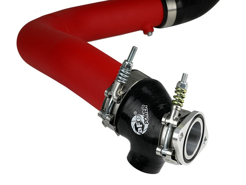 aFe BladeRunner 2.5in Aluminium Hot Side Charge Pipe 15-20 Subaru WRX 2.0T - Red-thumbmail-6