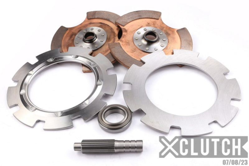 XClutch Mitsubishi 8in Twin Solid Ceramic Multi-Disc Service Pack-thumbmail-1