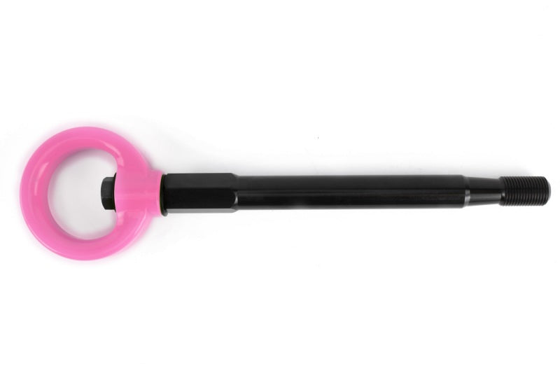 Perrin 08-14 Subaru WRX/STI Tow Hook Kit (Front) - Hyper Pink-thumbmail-4