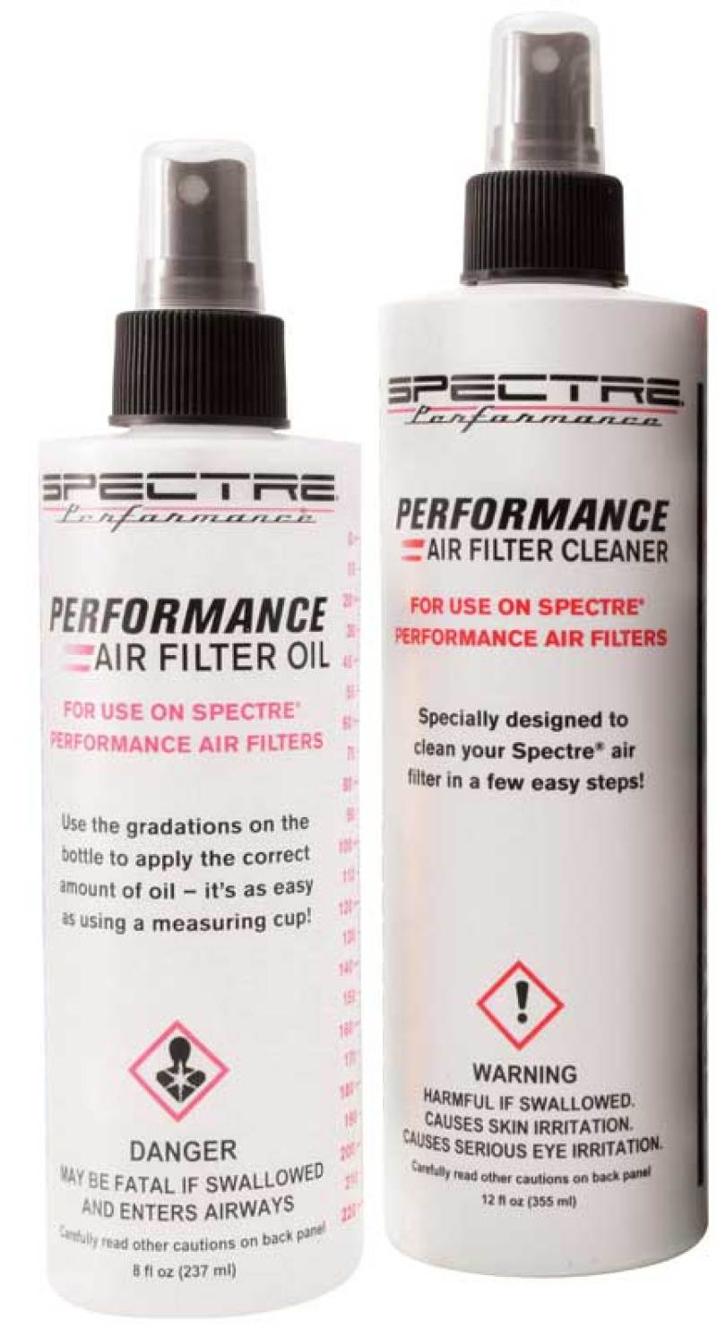 Spectre Accucharge Kit for HPR Filters (Includes 12oz. Cleaner / 8oz. Oil)-thumbmail-2