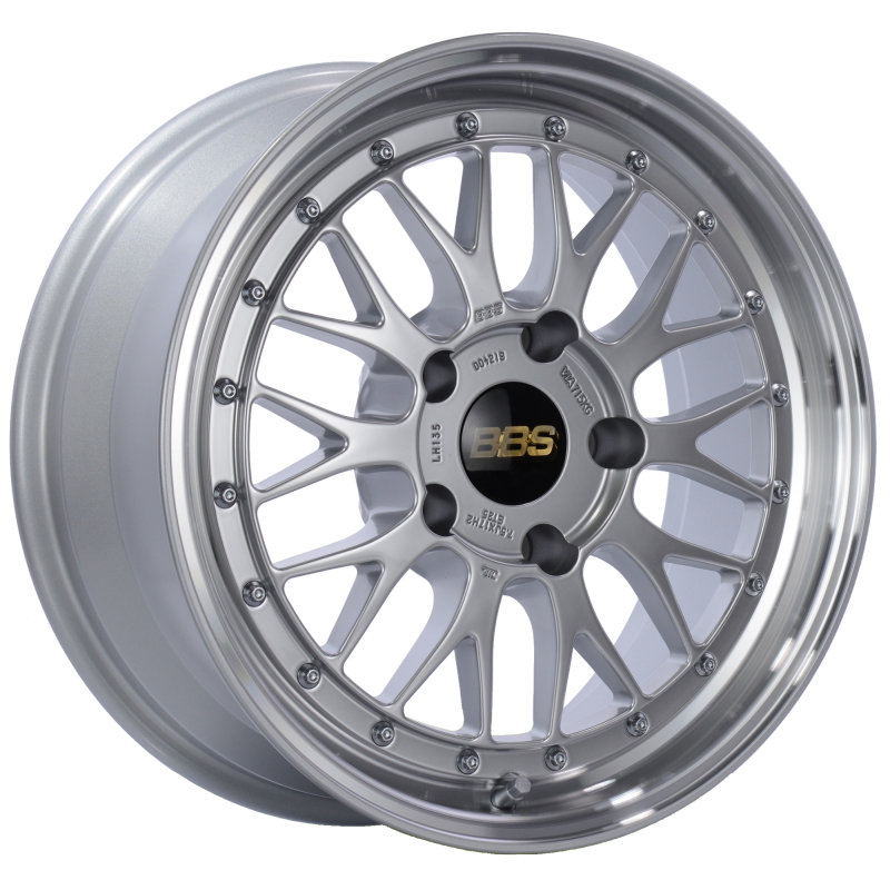 BBS LM 17x7.5 5x130 ET28 CB71.6 Diamond Silver Center Diamond Cut Lip Wheel-thumbmail-2