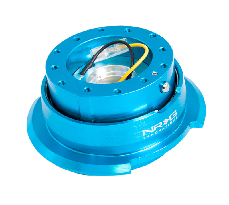 NRG Quick Release Kit Gen 2.8 - New Blue Body / Titanium Chrome Ring-thumbmail-2