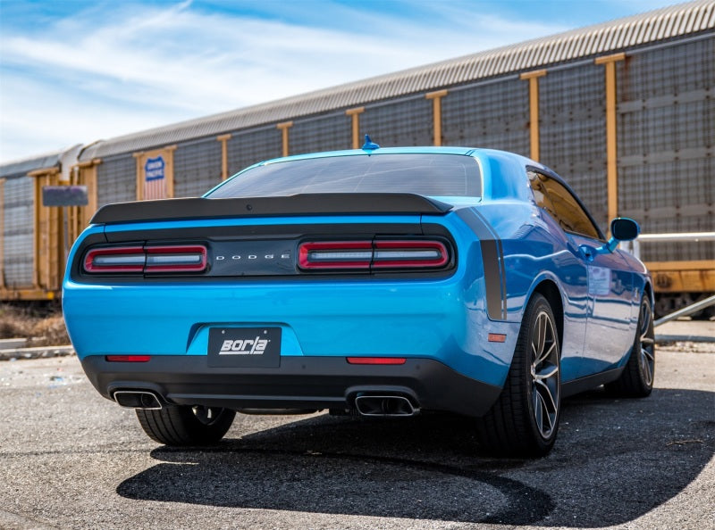 Borla 2015 Dodge Challenger SRT/392 Hemi 6.4L V8 S-TYPE Catback Exhaust w/ Valves Factory Bezel-thumbmail-4