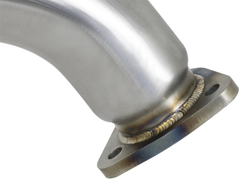aFe Twisted Steel 3in Rear Down-Pipe/Mid Pipe 2017+ Honda Civic Type R I4 2.0L (t)-thumbmail-12