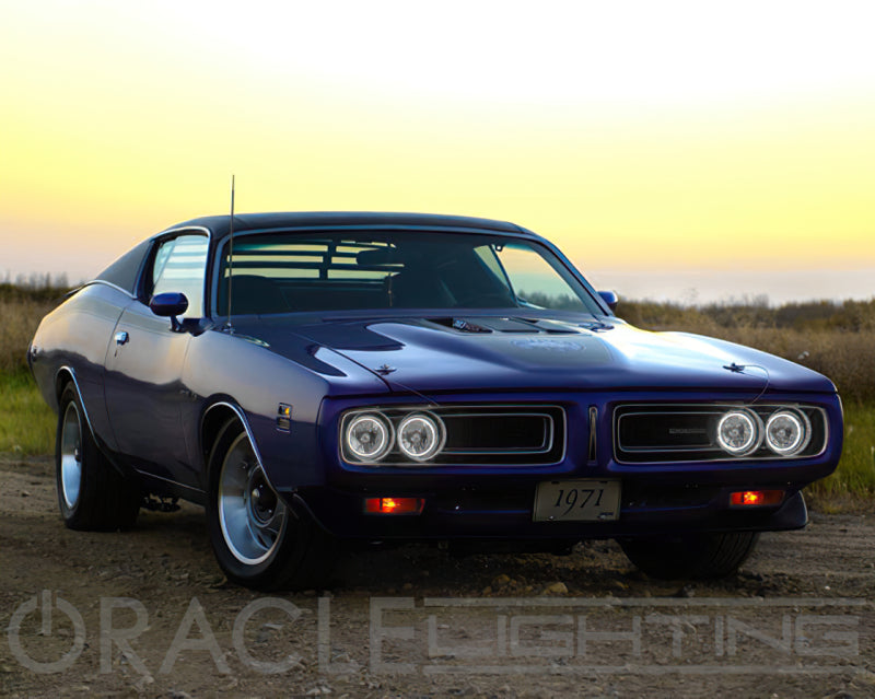 Oracle Pre-Installed Lights 5.75 IN. Sealed Beam - ColorSHIFT Halo-thumbmail-22