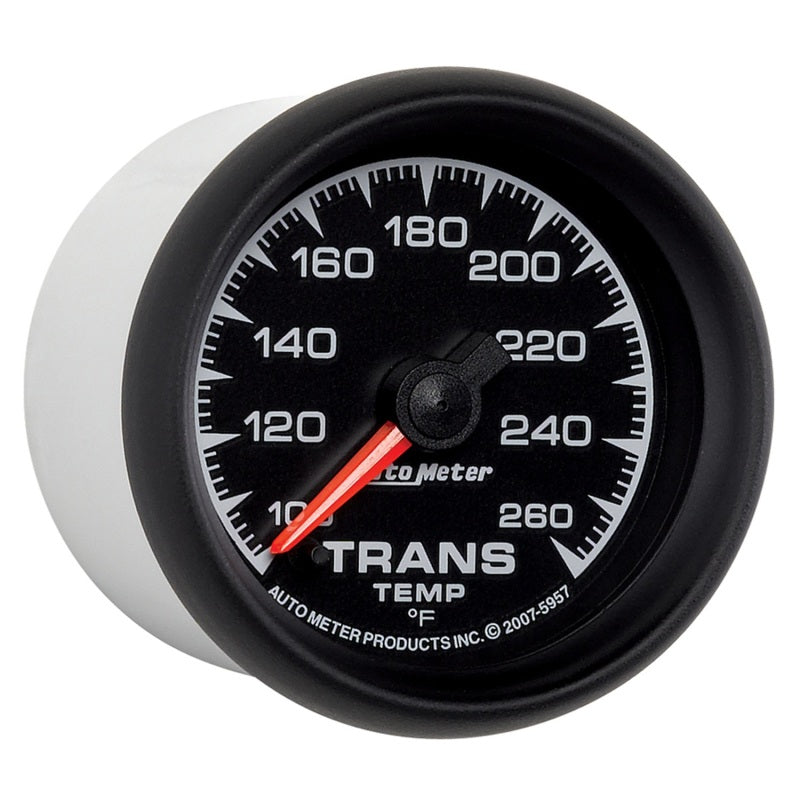 Autometer ES 52.4mm Full Sweep Electronic 100-260 Degree F Transmission Temprature Gauge-thumbmail-3