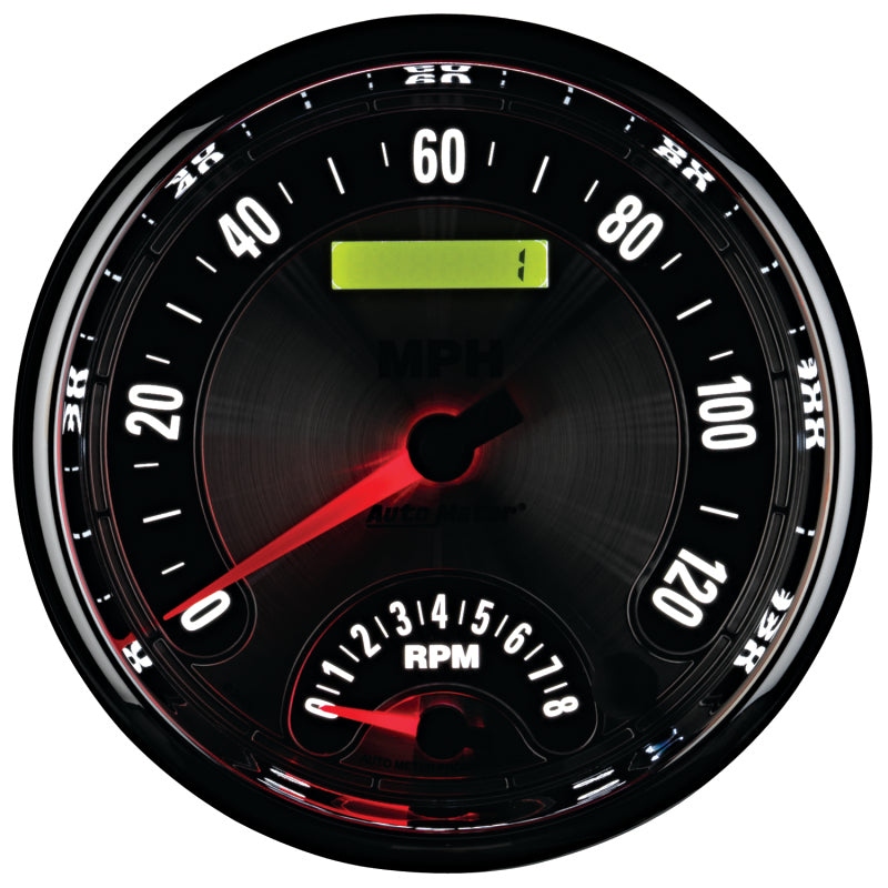Autometer American Muscle 5in Tach Speedo Combo In-Dash-thumbmail-6