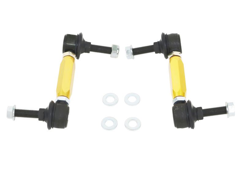 Whiteline Universal Swaybar Link Kit-Heavy Duty Adj Steel Ball w/ 10mm Ball Stud-thumbmail-2