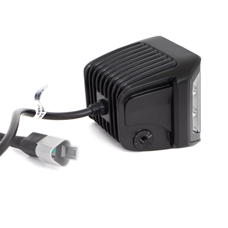 Go Rhino Xplor Blackout Combo Series Cube Sideline LED Spot Lights w/ Amber 4x3 - Blk (Pair)-thumbmail-14