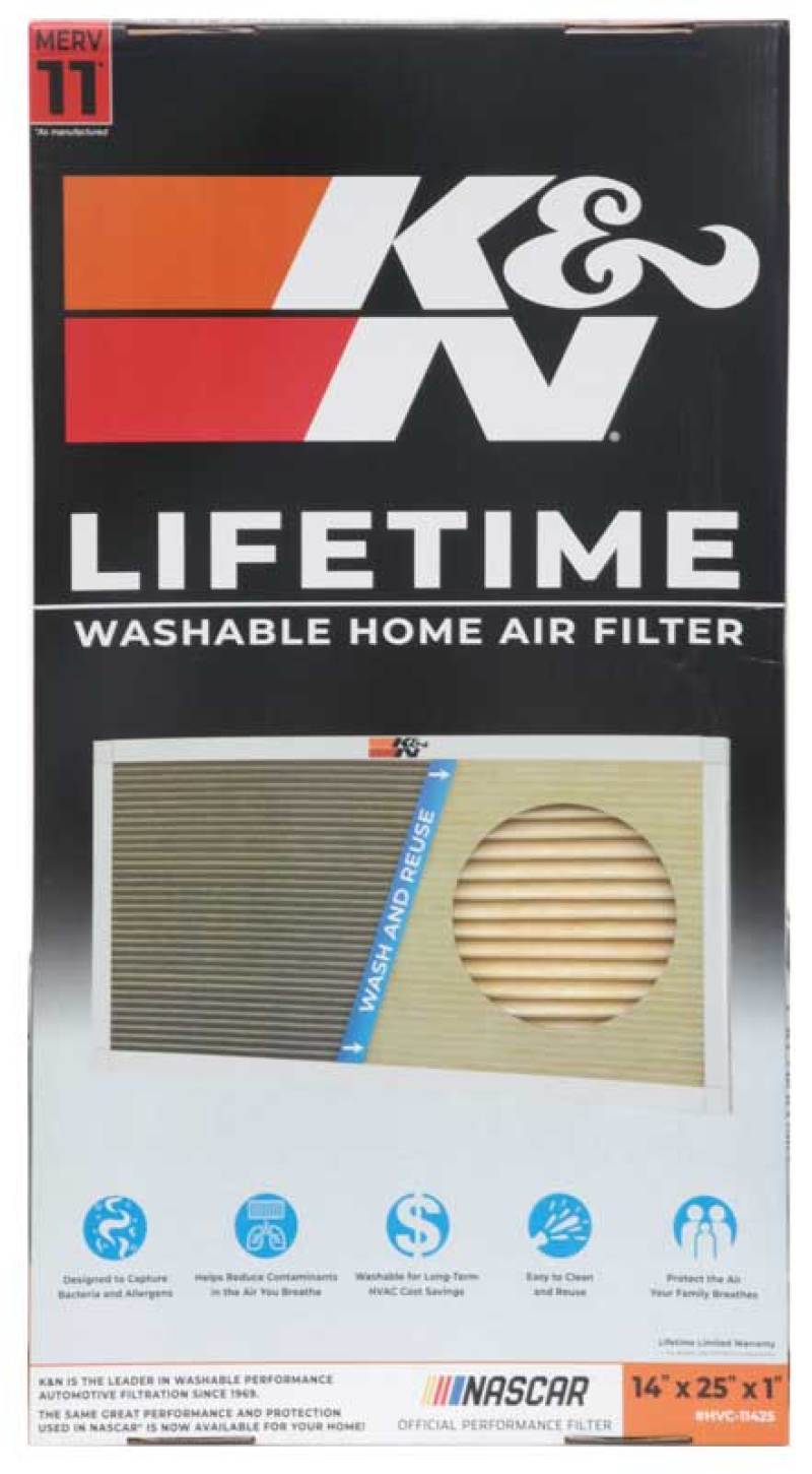K&N HVAC Filter - 14 x 25 x 1-thumbmail-12