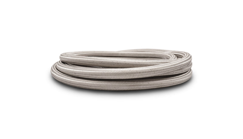 Vibrant -8 AN SS Braided Flex Hose (5 foot roll)-thumbmail-3