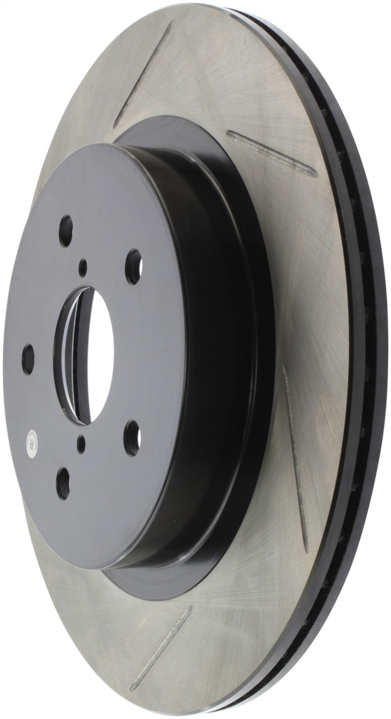 StopTech 16-17 Subaru WRX w/EyeSight Technology Sport Slotted Rear Right Rotor-thumbmail-6