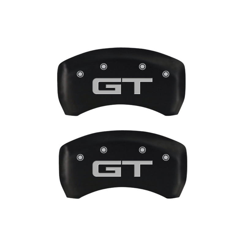 MGP 4 Caliper Covers Engraved Front 2015/Mustang Engraved Rear 2015/GT Red finish silver ch-thumbmail-5