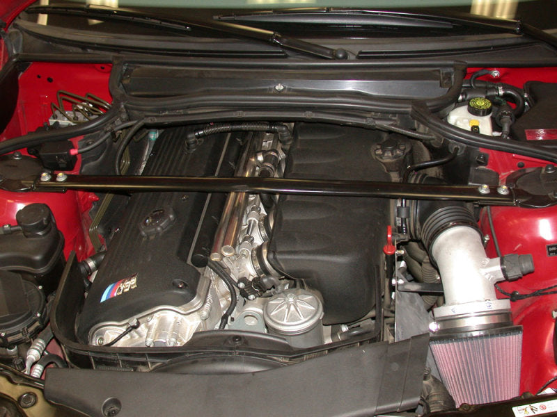K&N 01-05 BMW M3 E46 Wrinkle Black Typhoon Short Ram Intake-thumbmail-4