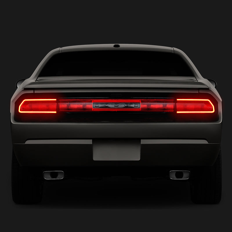Oracle Dodge Challenger 08-14 LED Waterproof Afterburner Kit - Red-thumbmail-2