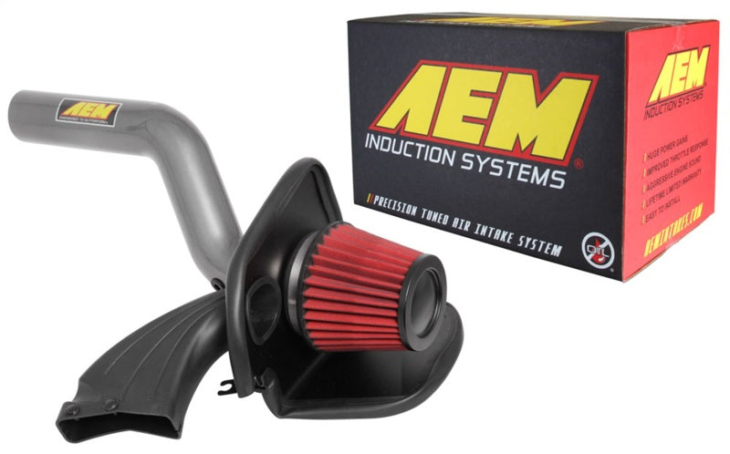 AEM 16-18 Ford Focus RS L4-2.3L F/I Gunmetal Gray Cold Air Intake-thumbmail-13