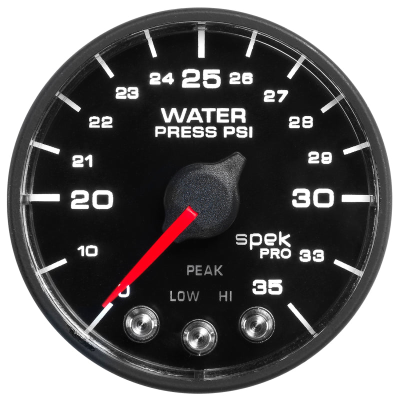 Autometer Spek-Pro - Nascar 2-1/16in Water Press 0- 35 psi Bfb Sp-thumbmail-8