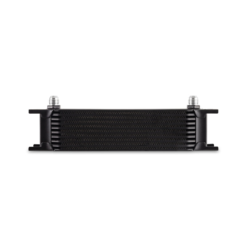 Mishimoto Universal -8AN 10 Row Oil Cooler - Black-thumbmail-4