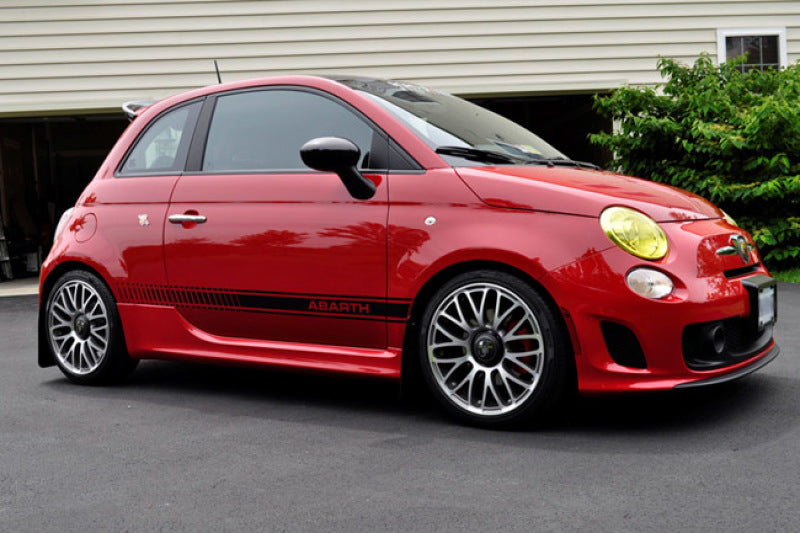 Rally Armor 12-18 Fiat 500 (Pop/Sport/Lounge/Abarth) Black UR Mud Flap w/ Red Logo-thumbmail-10