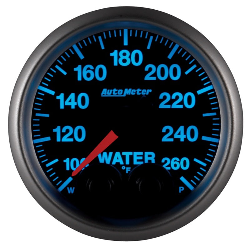 Autometer Elite 52mm 100-260 Degress F Water Temperature Peak and Warn Gauge w/ Electonic Control-thumbmail-8